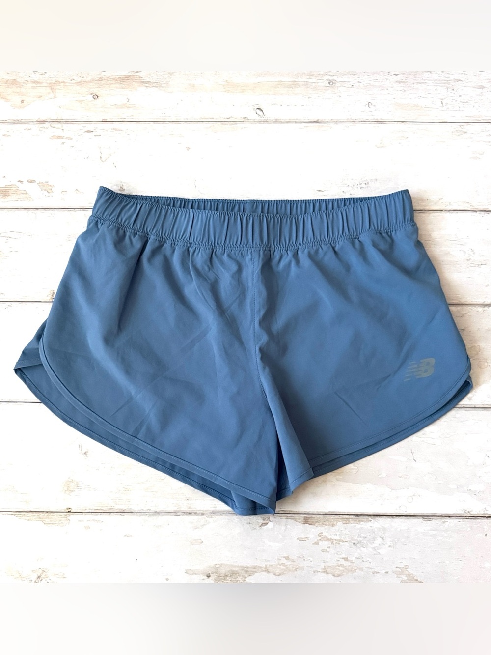 New Balance S/M Womens Blue Rhnning Athletic Shorts Quick Dry Size Small